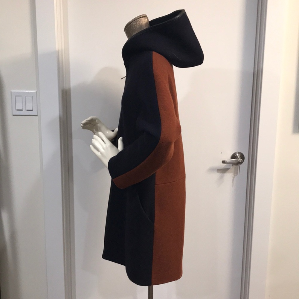 JCrew Stadium Cloth Nello Gori Hooded Jacket